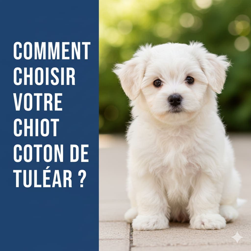 Comment choisir votre chiot Coton de Tuléar ? cover image
