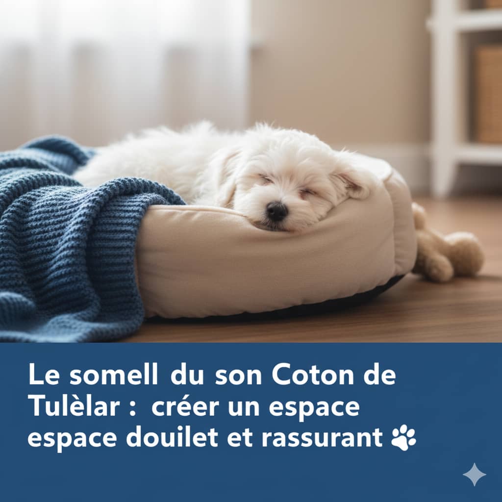 Le sommeil du Coton de Tuléar : Créer un espace douillet et rassurant cover image